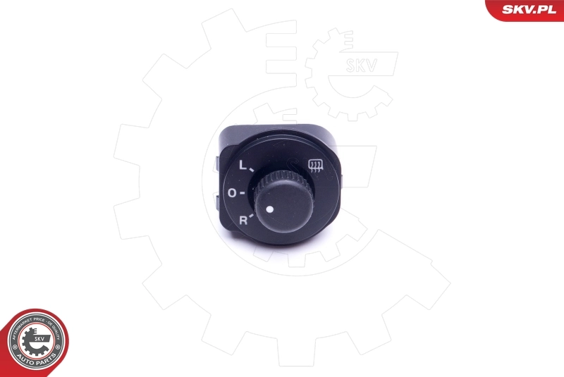 Switch, exterior rearview mirror adjustment 37SKV613