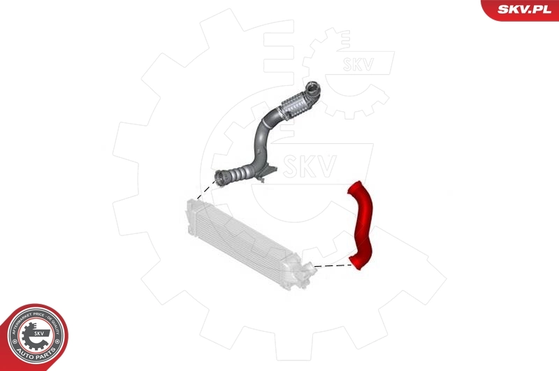 ESEN SKV 43SKV277 Charge Air Hose