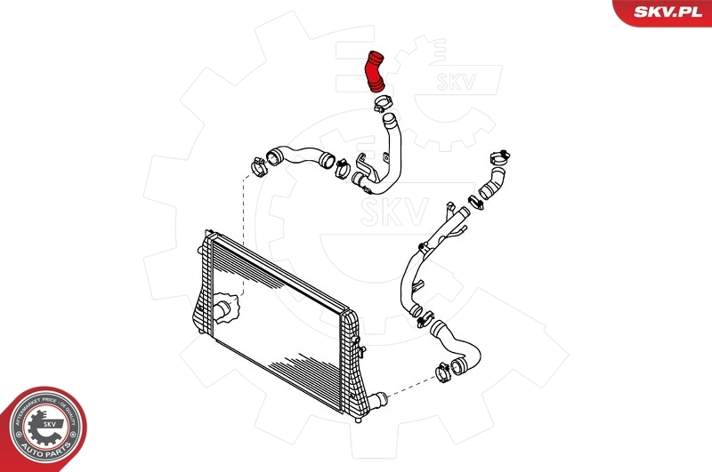 Charge Air Hose 24SKV733