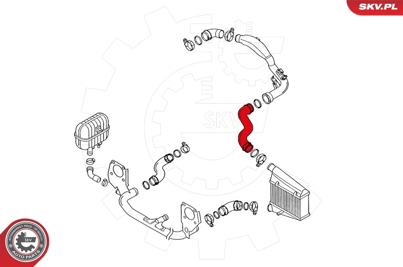 Charge Air Hose 24SKV111
