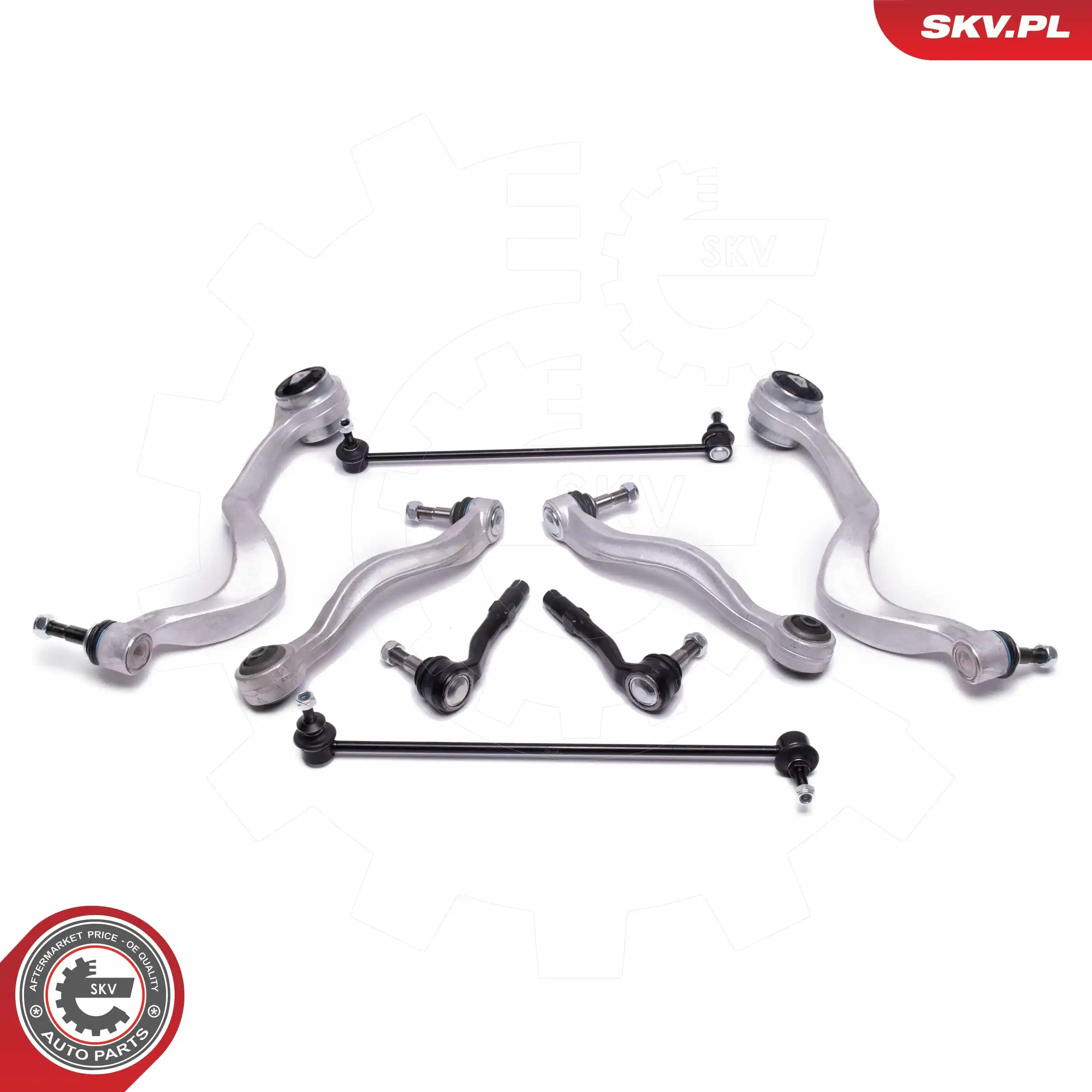 Control/Trailing Arm Kit, wheel suspension 04SKV650