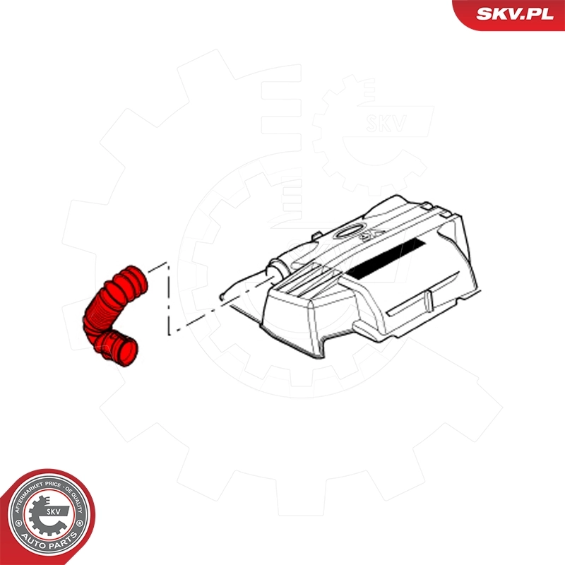 ESEN SKV 24SKV485 Intake Hose, air filter
