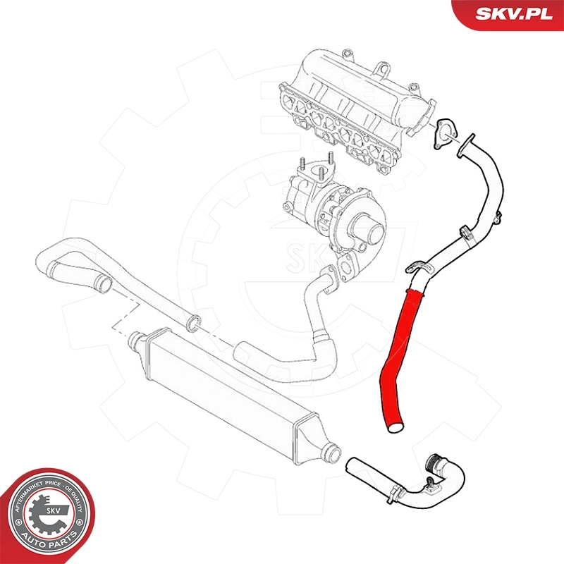 Charge Air Hose 24SKV559