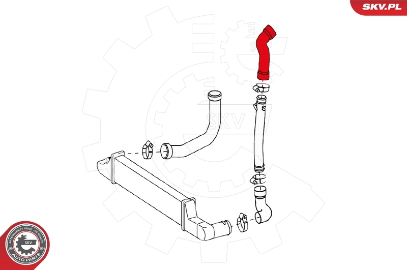 Charge Air Hose 24SKV137