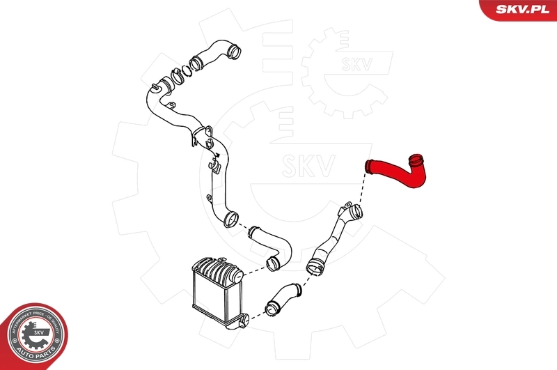 Charge Air Hose 24SKV001