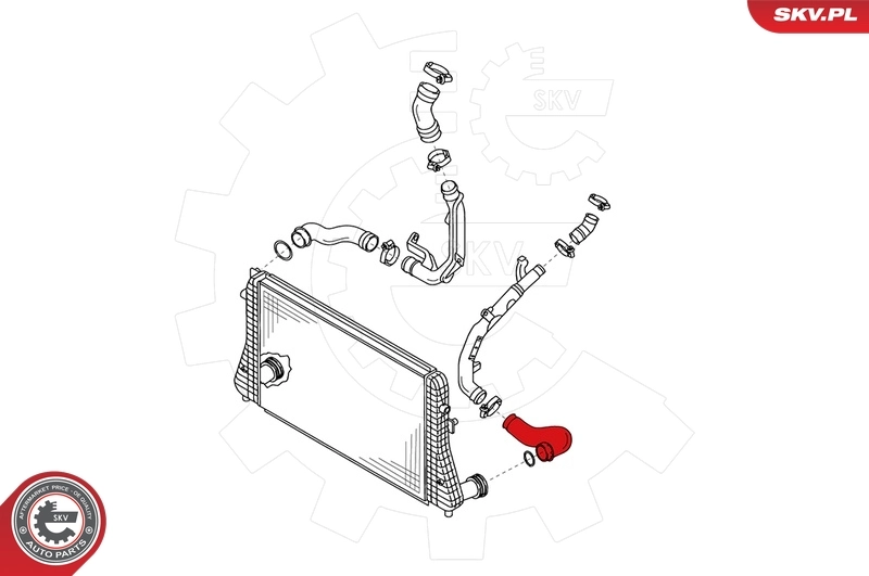 Charge Air Hose 24SKV051