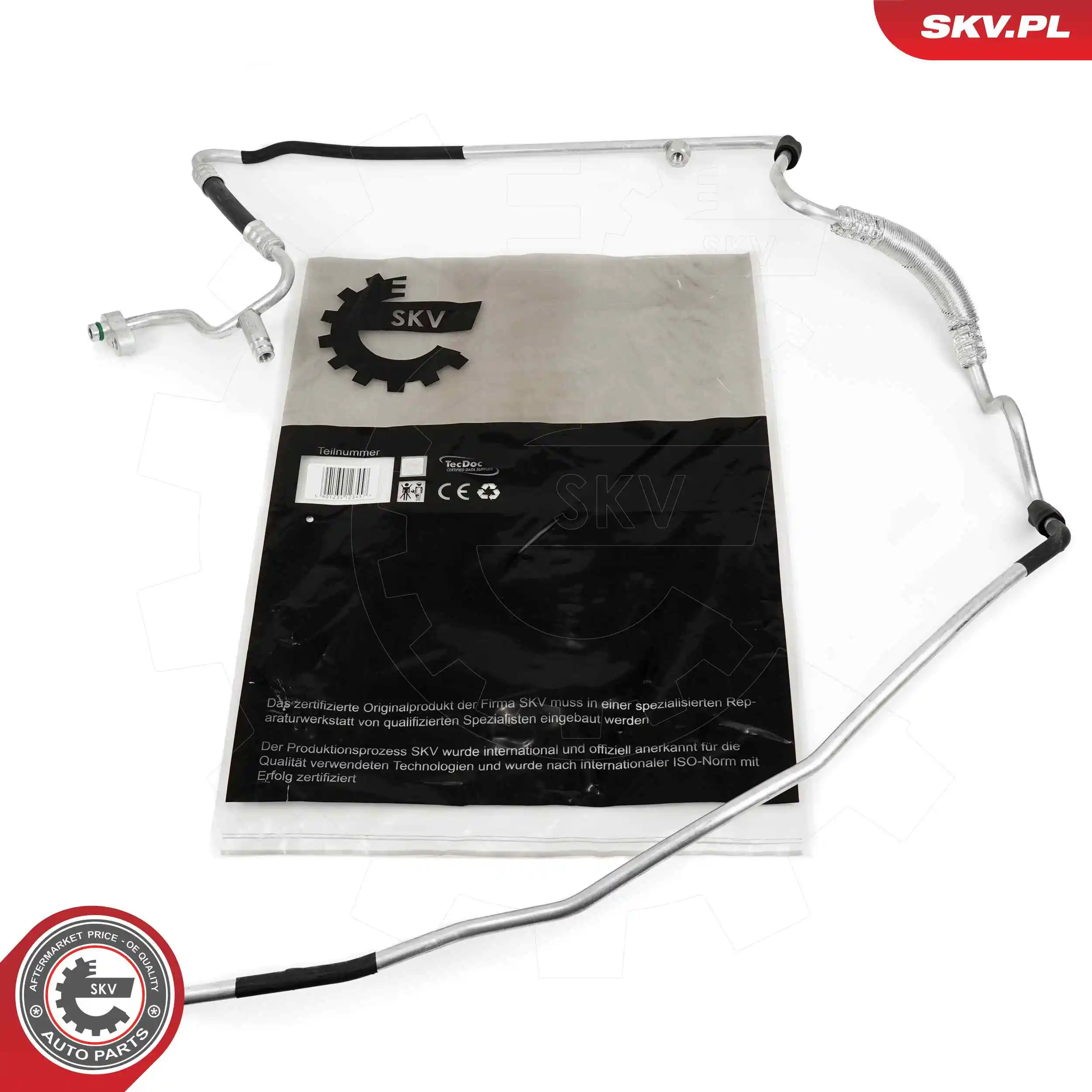 High-/Low Pressure Line, air conditioning 43SKV584