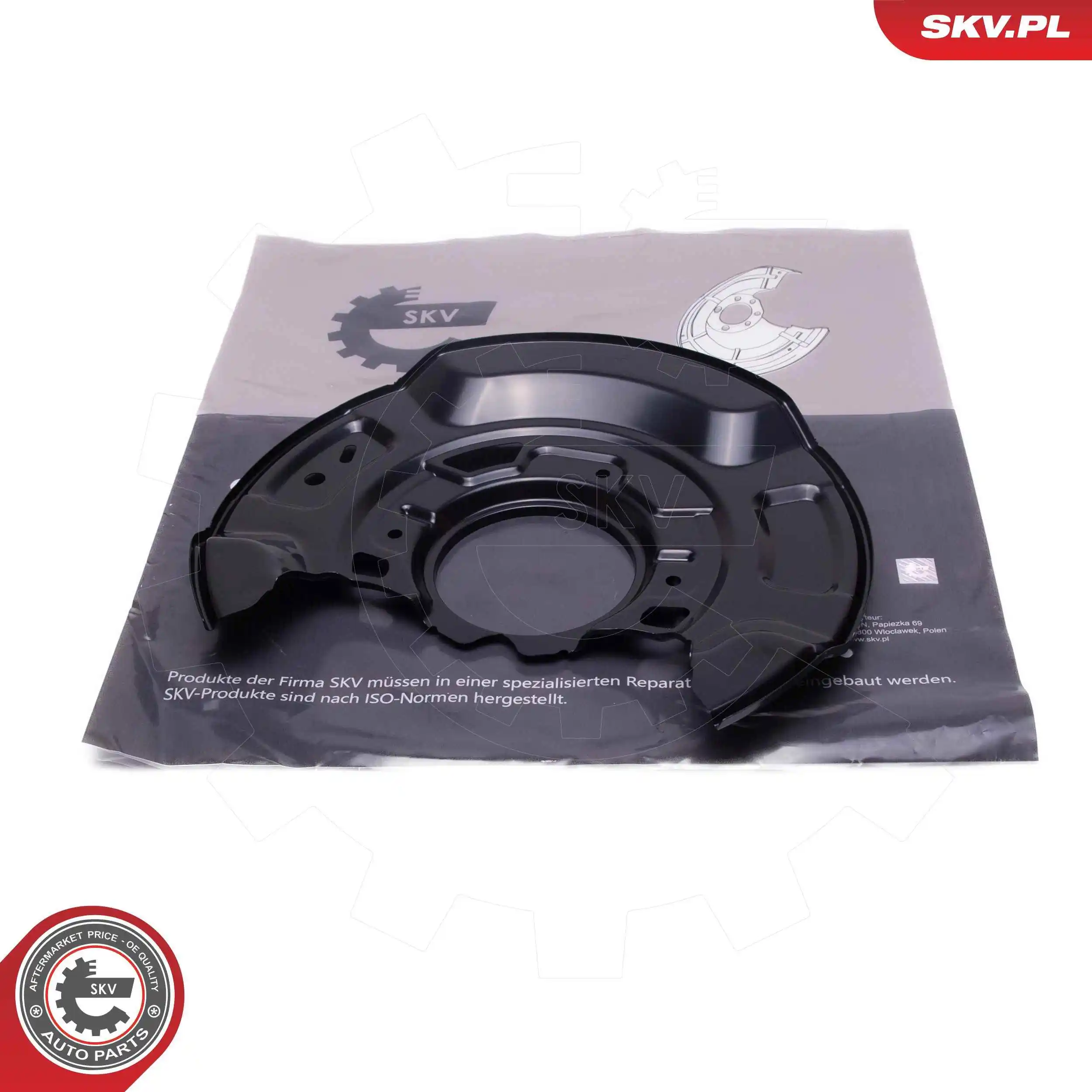 Splash Guard, brake disc 57SKV224