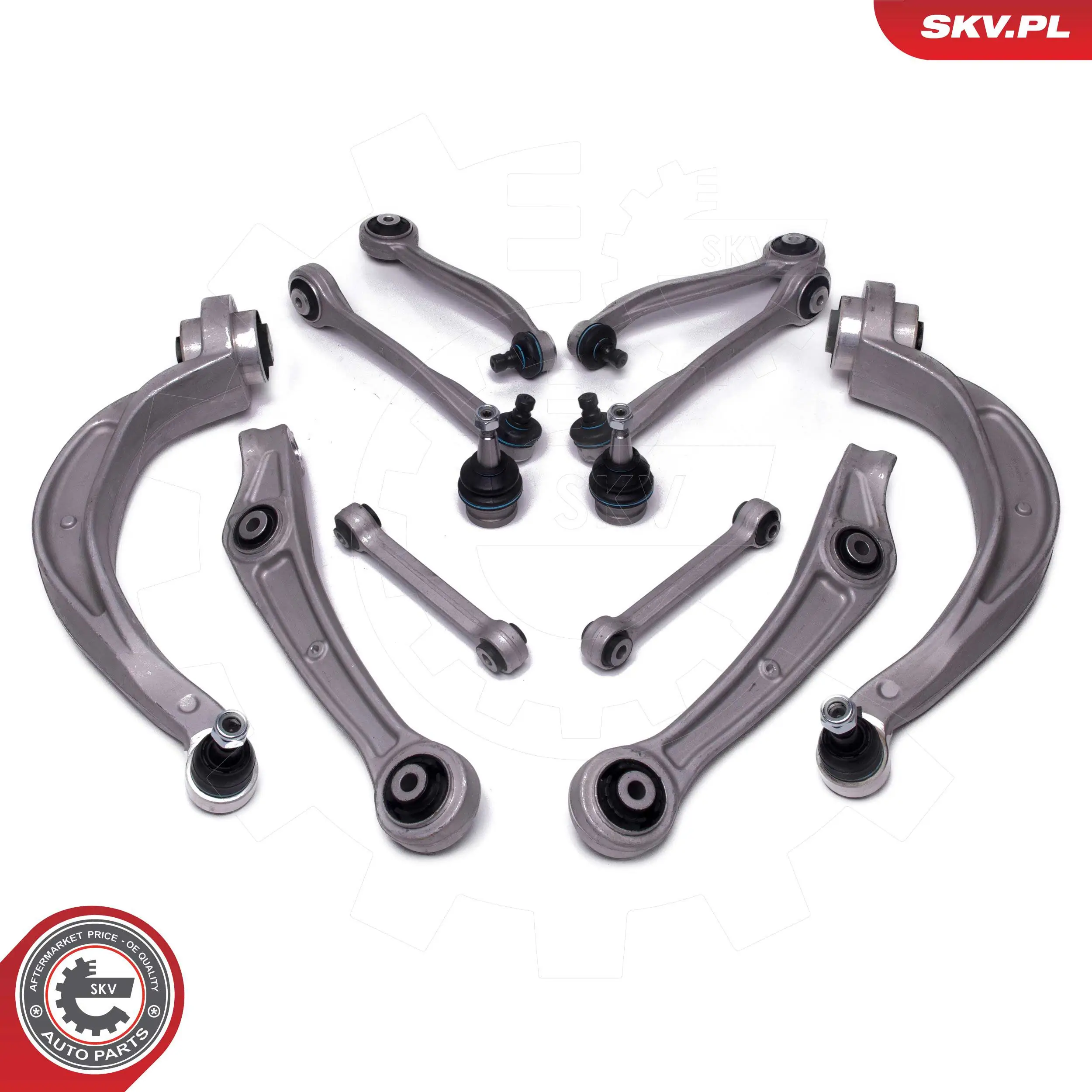 Control/Trailing Arm Kit, wheel suspension 04SKV690