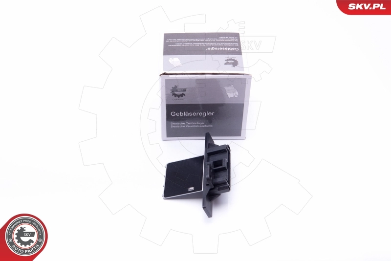 Resistor, interior blower 94SKV075