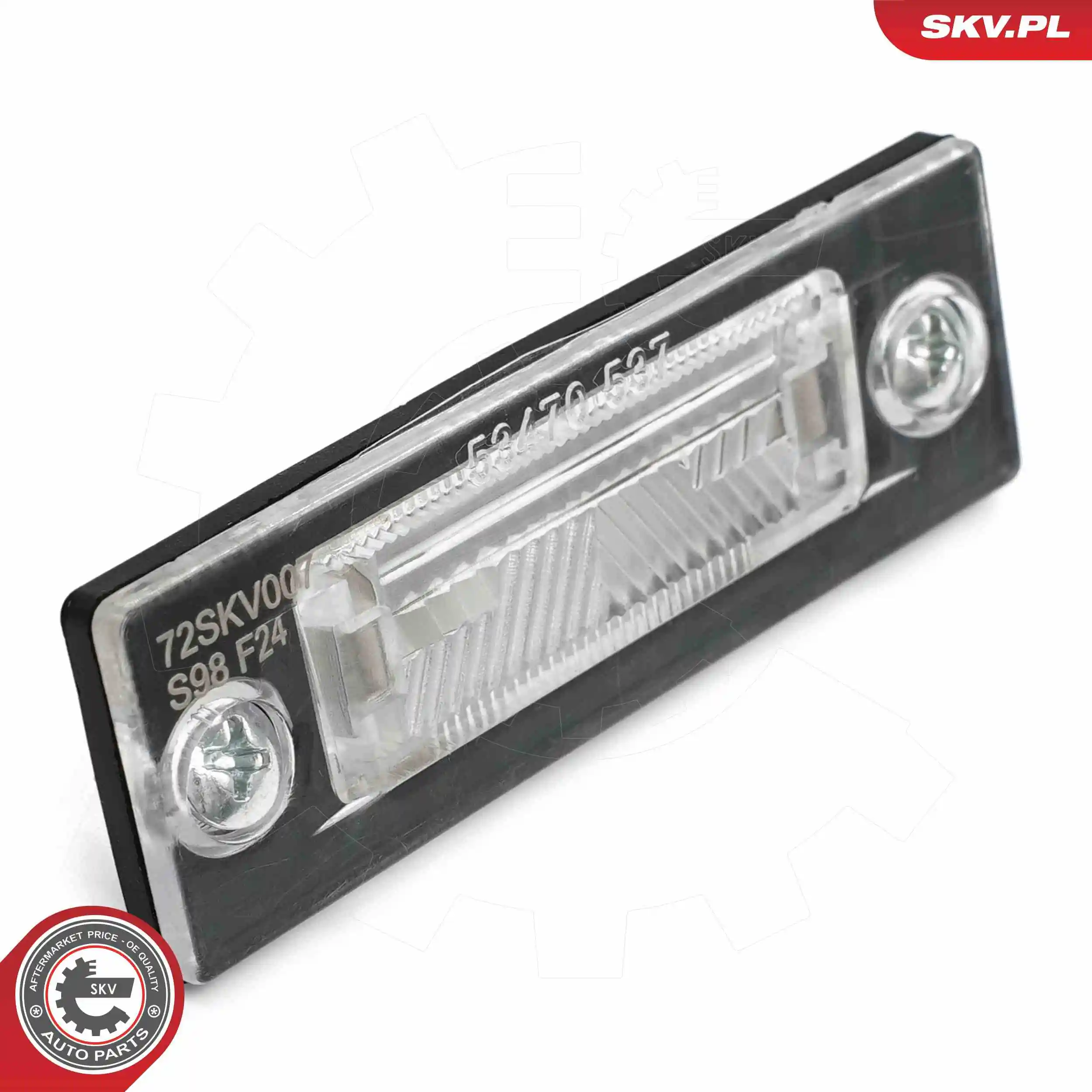 Licence Plate Light 72SKV007