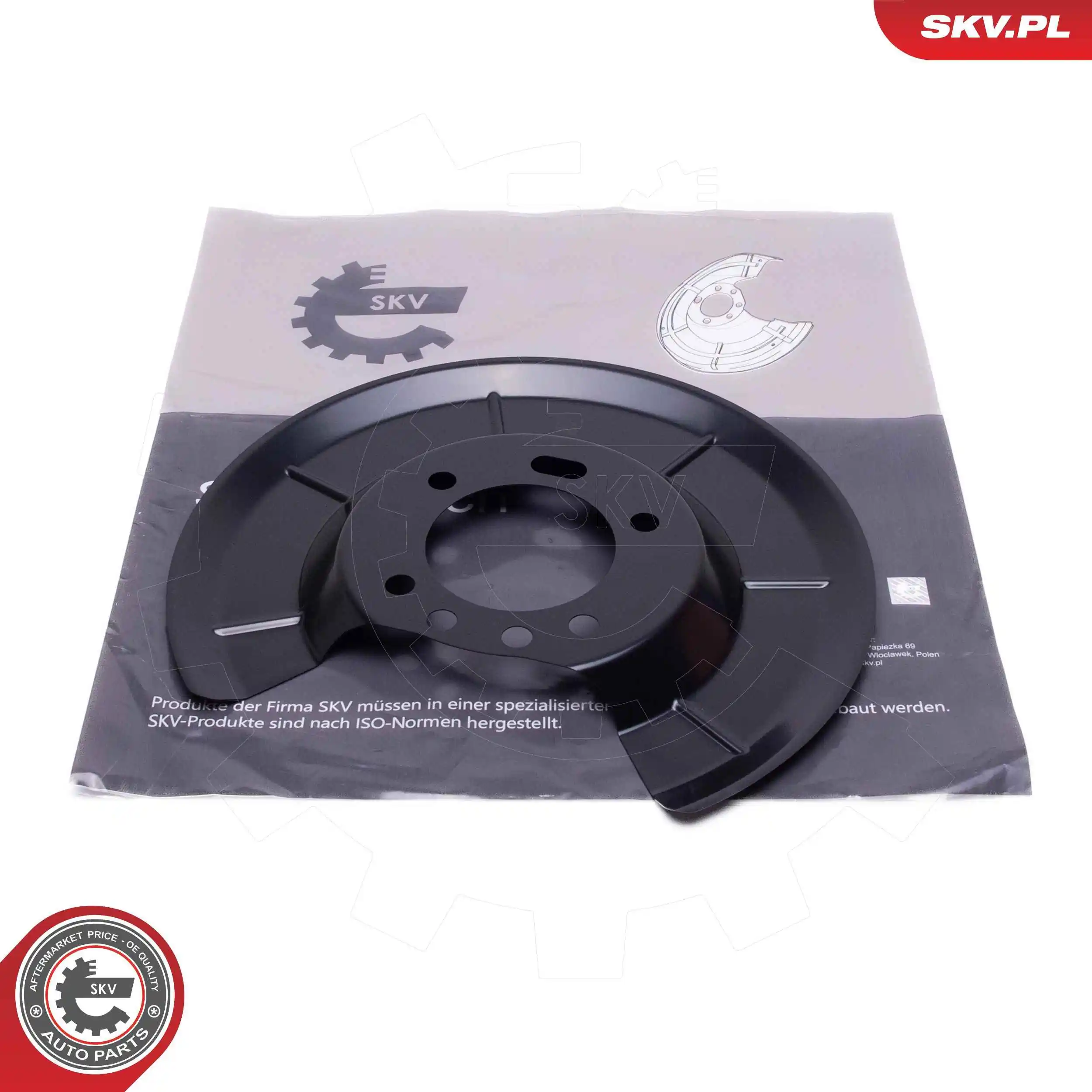 Splash Guard, brake disc 57SKV524