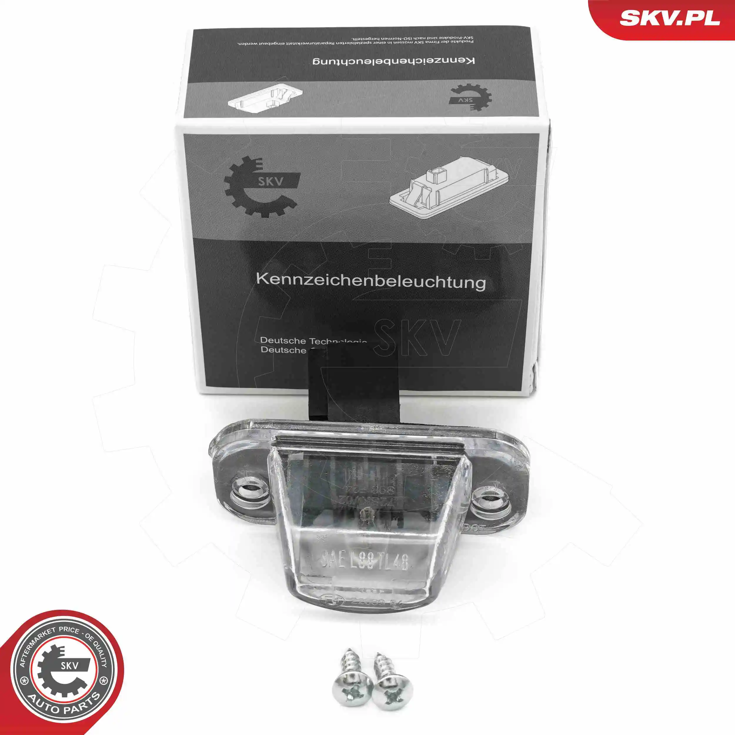 Licence Plate Light 72SKV020