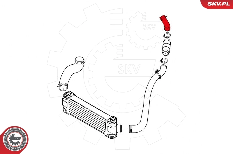 Charge Air Hose 24SKV910