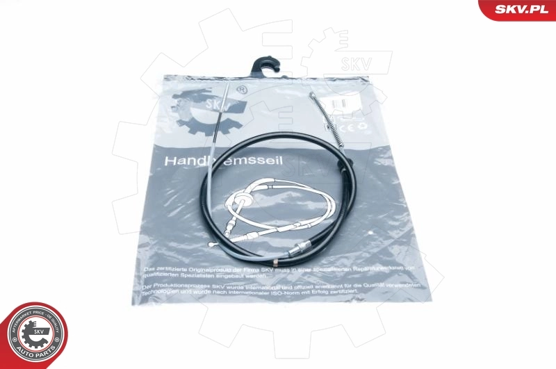 Cable Pull, parking brake 25SKV476