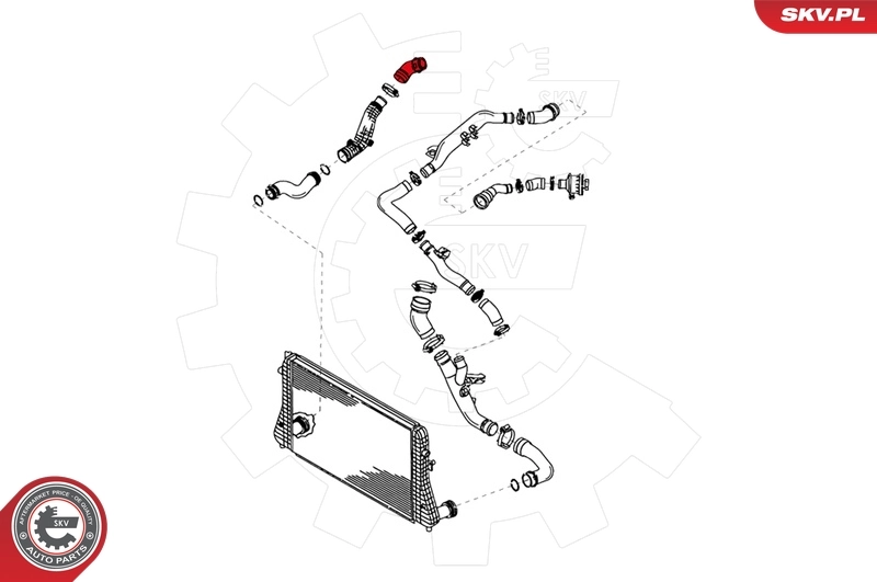 Charge Air Hose 24SKV047