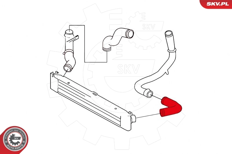 Charge Air Hose 24SKV838