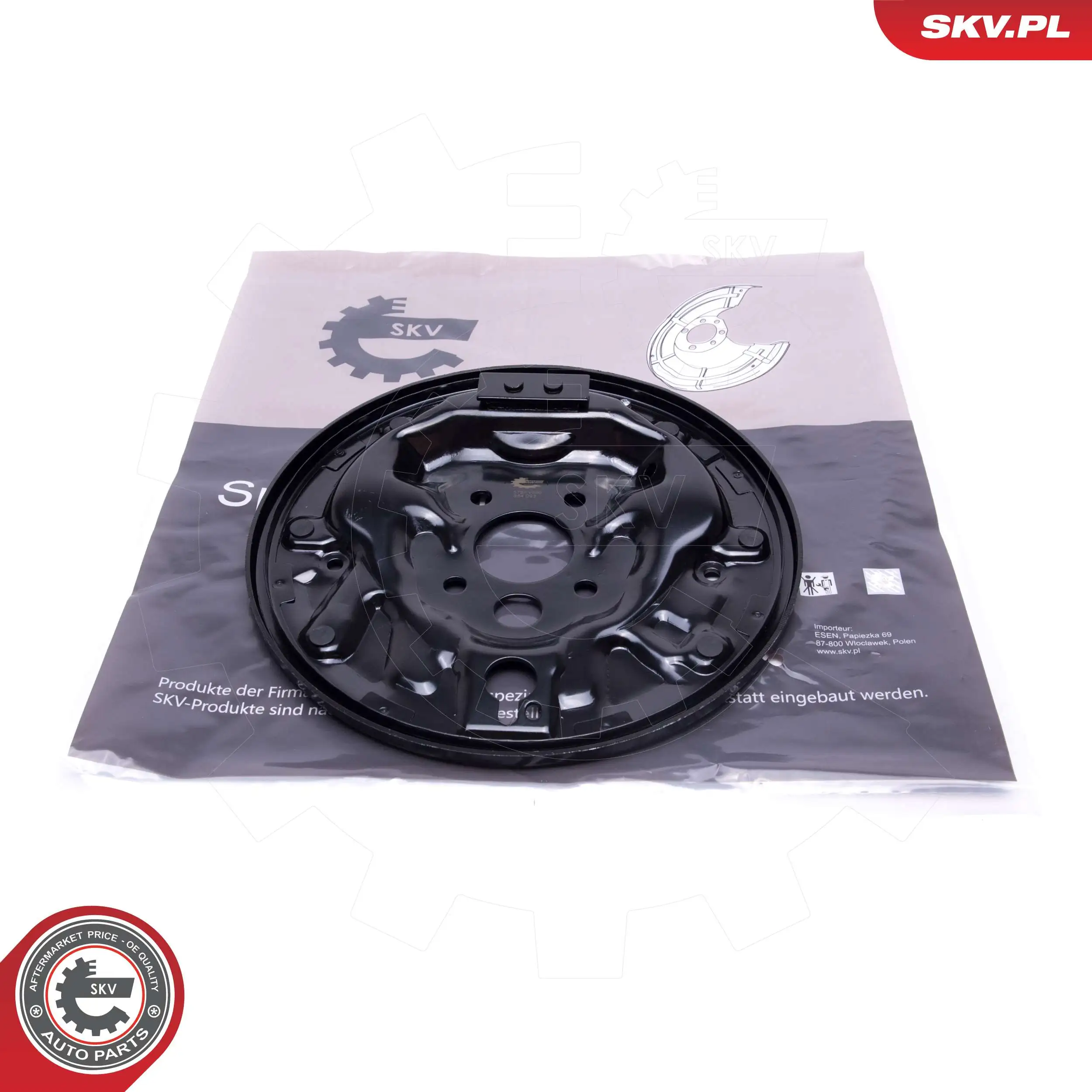 Splash Guard, brake disc 57SKV696