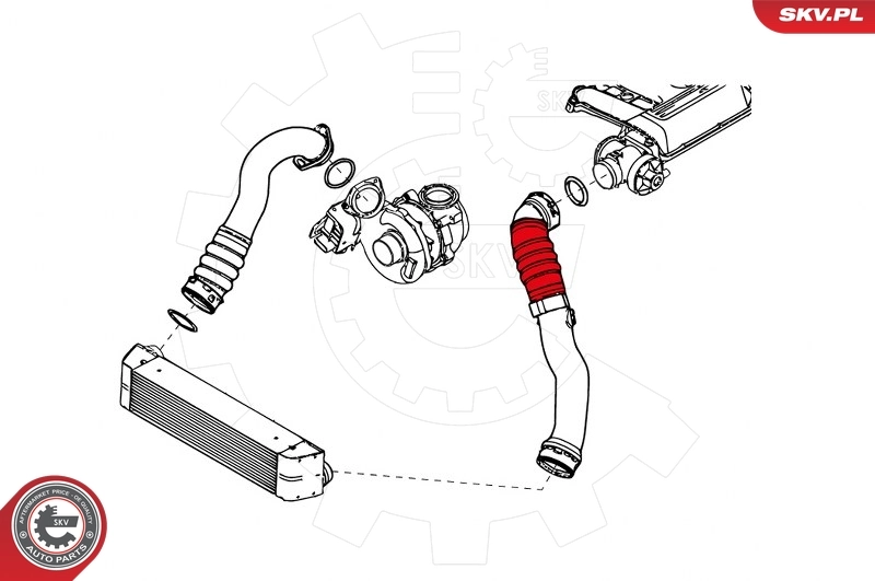 Gaine de suralimentation 24SKV696