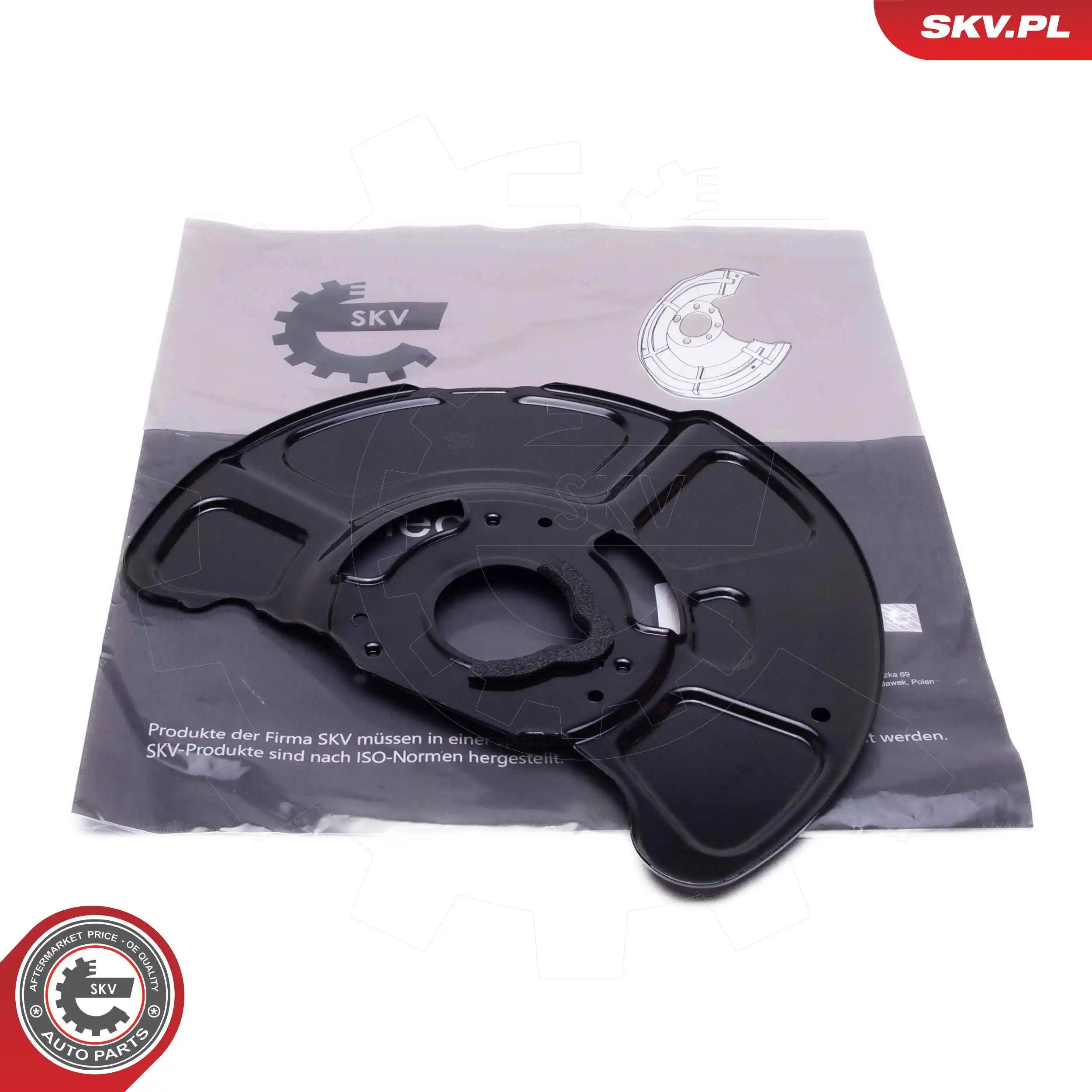 Splash Guard, brake disc 57SKV249
