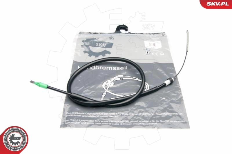 Cable Pull, parking brake 25SKV346