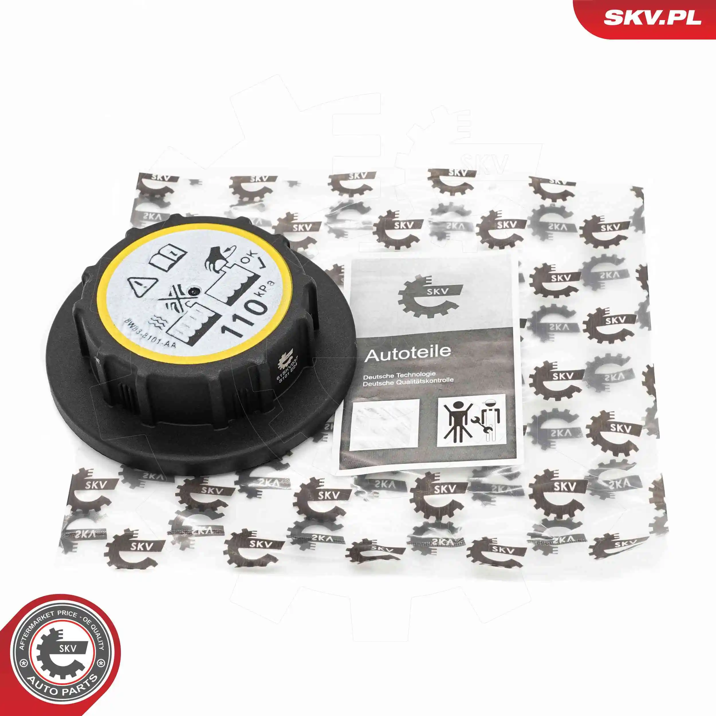 Cap, coolant tank 61SKV037