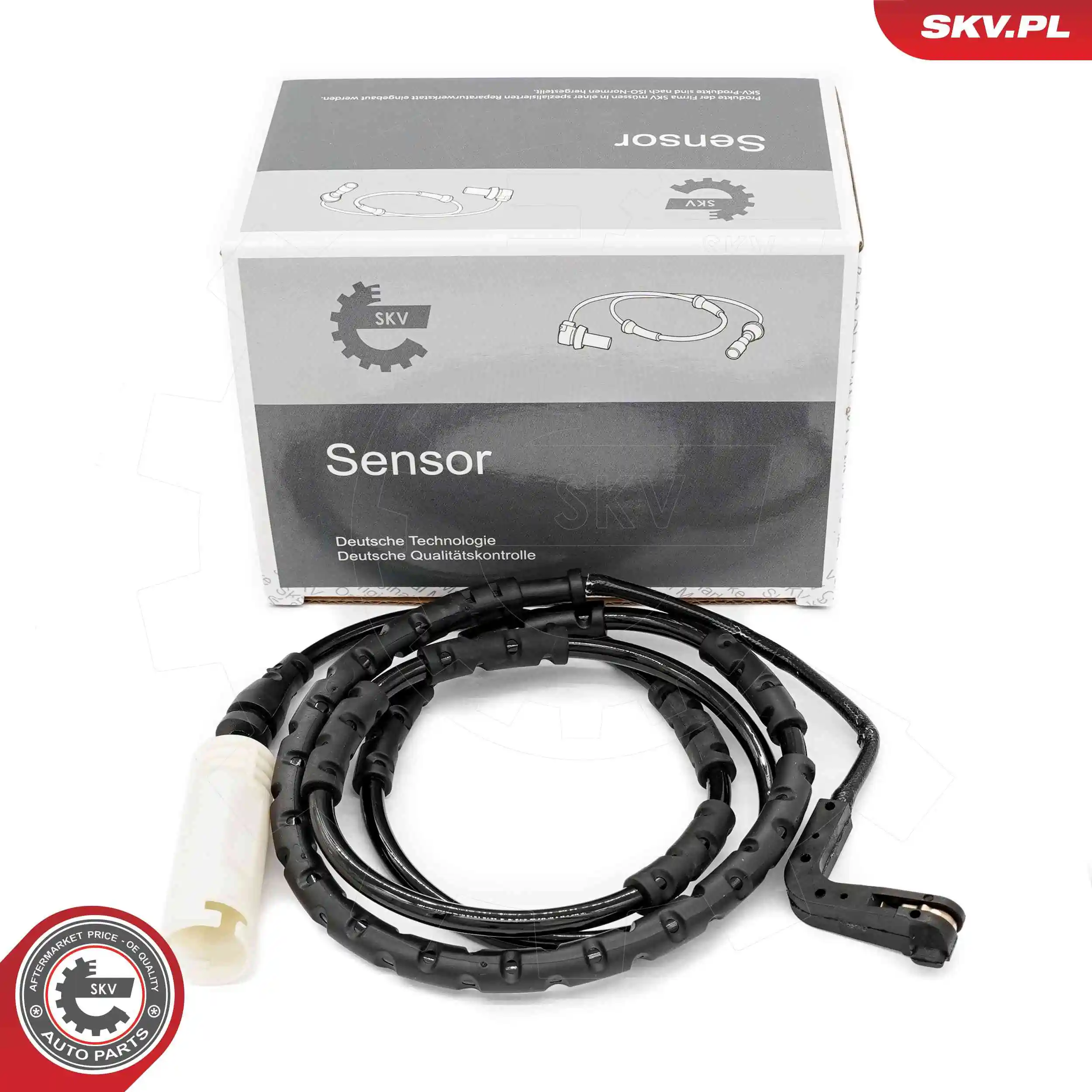 Warning Contact, brake pad wear 17SKV858