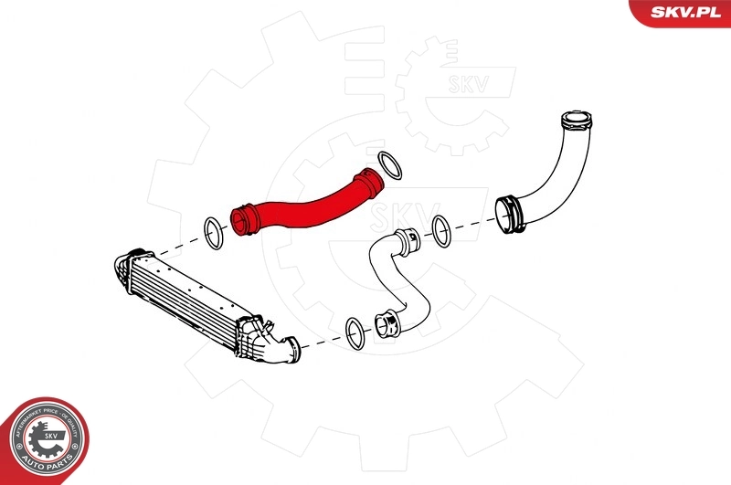 Charge Air Hose 24SKV635