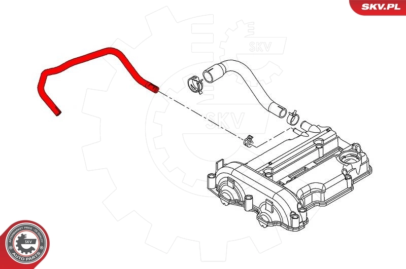 Charge Air Hose 43SKV224