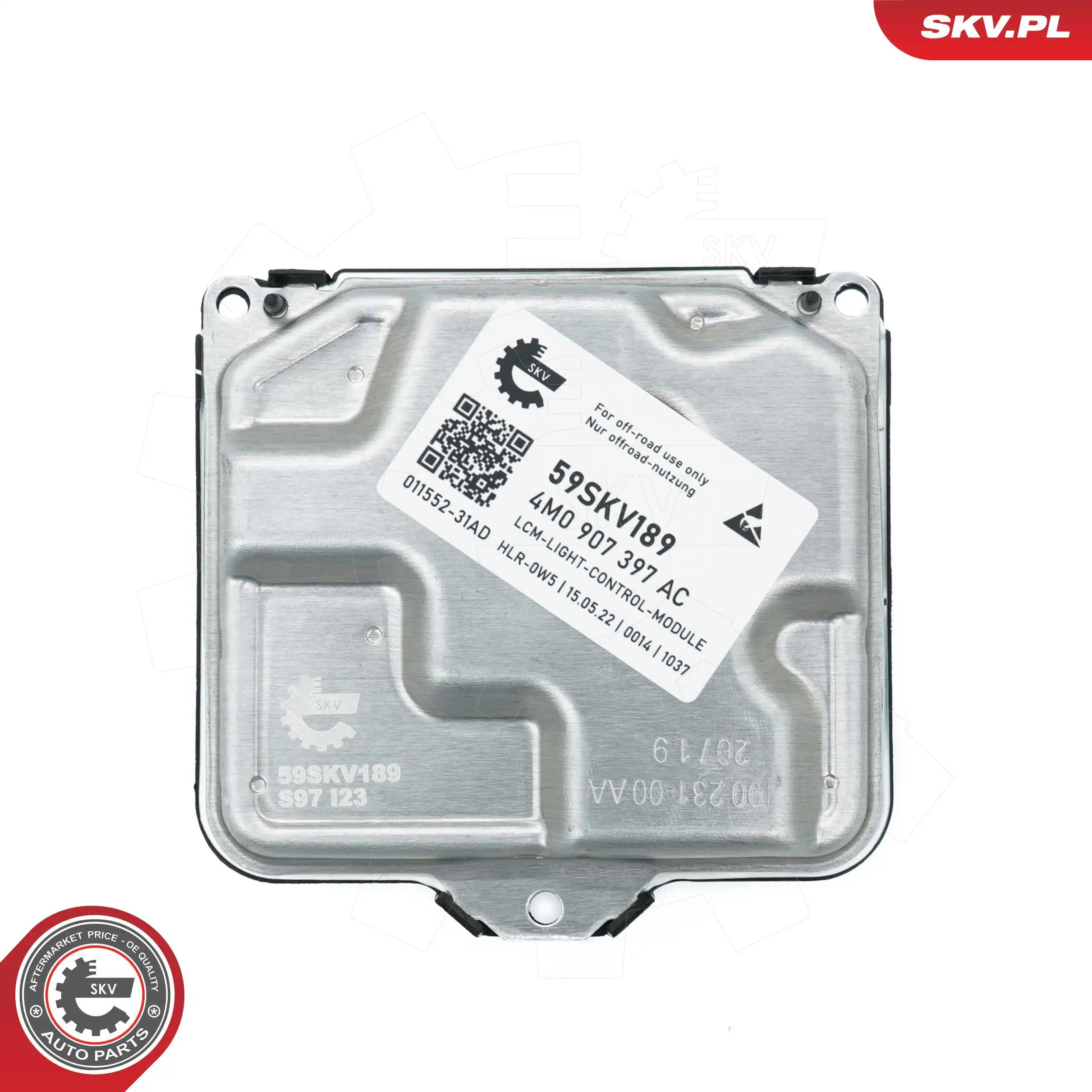 ESEN SKV 59SKV189 Control Unit, lights