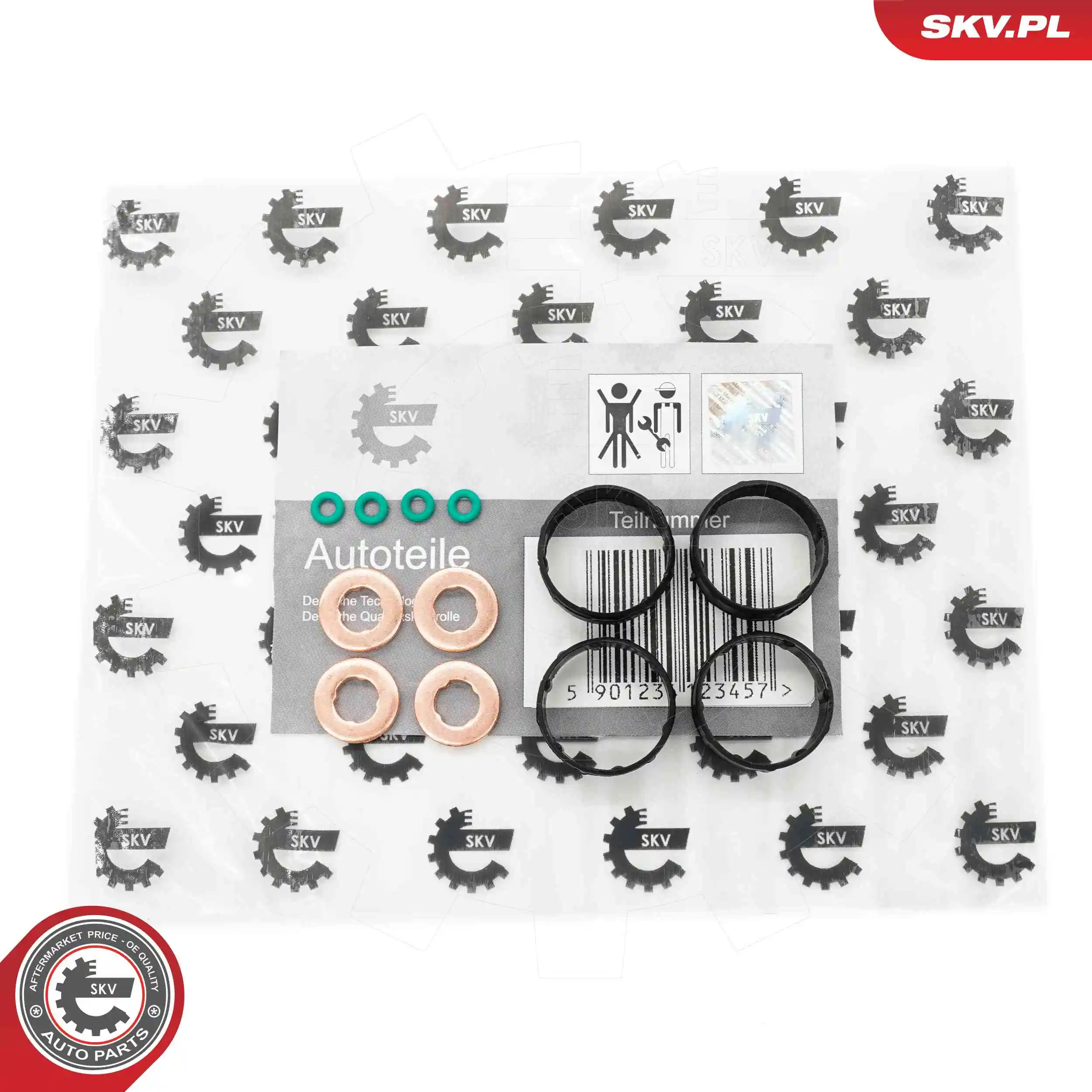 Seal Kit, injector nozzle 53SKV191