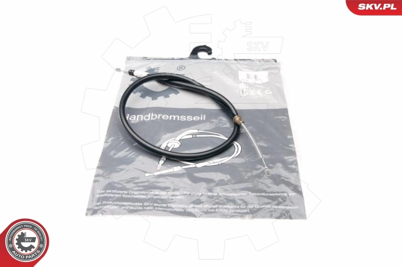 Cable Pull, parking brake 25SKV386