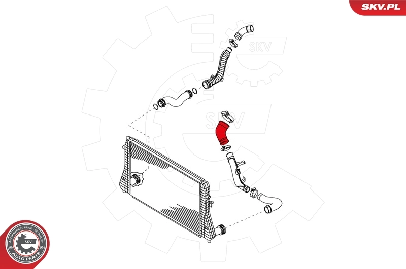 Charge Air Hose 24SKV056