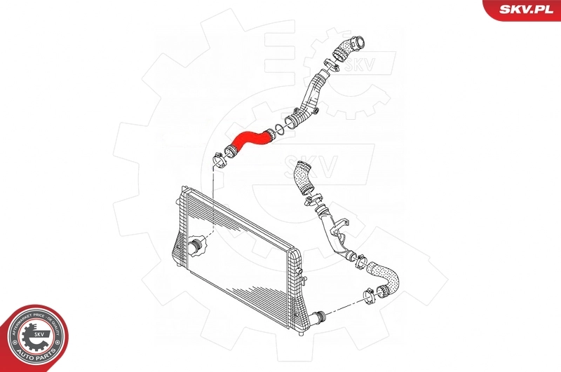 Ladeluftschlauch 43SKV399