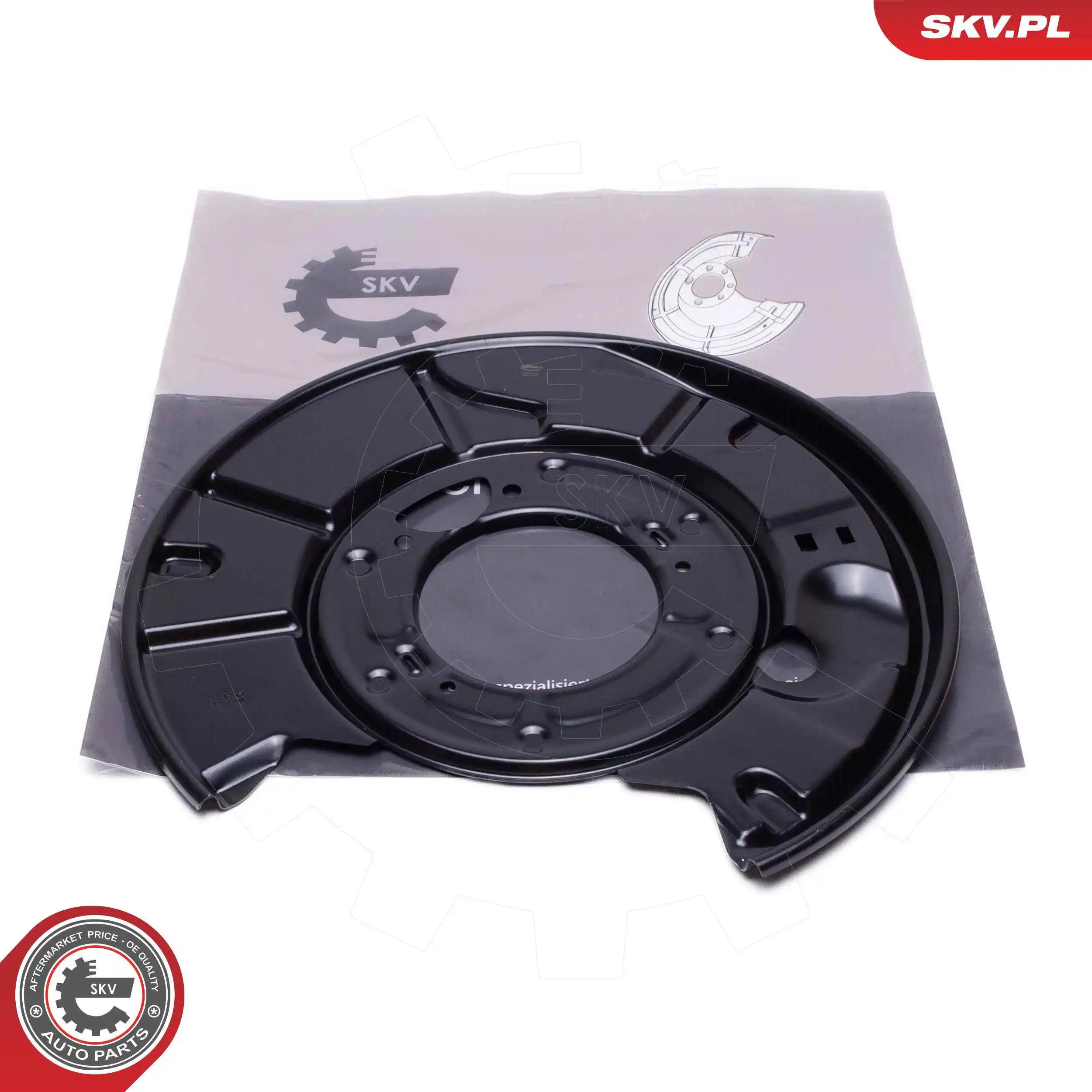 Splash Guard, brake disc 57SKV727