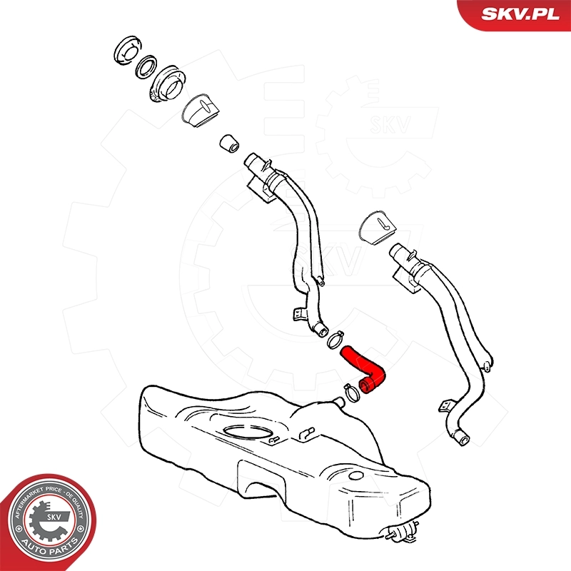 Fuel Line 96SKV082