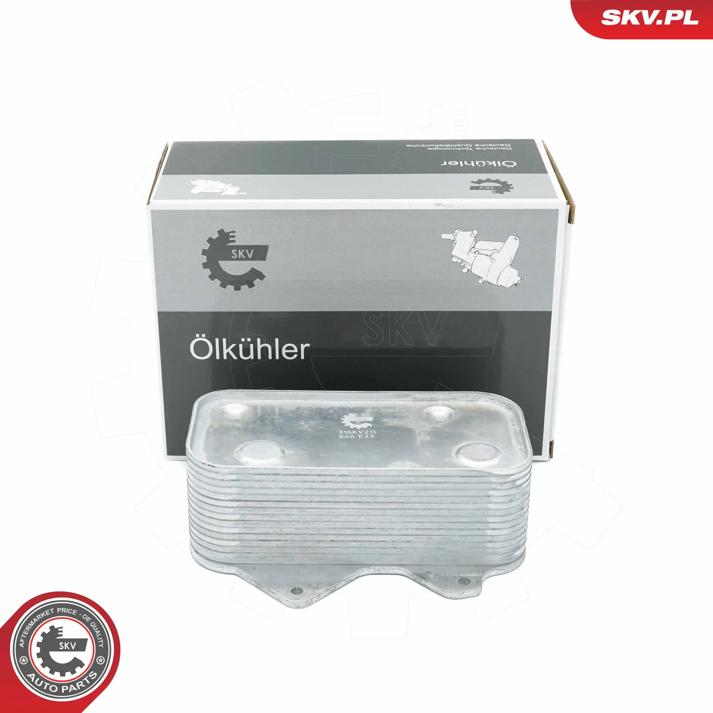 Oil Cooler, engine oil 31SKV211