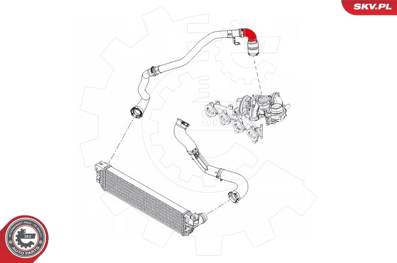Charge Air Hose 24SKV965