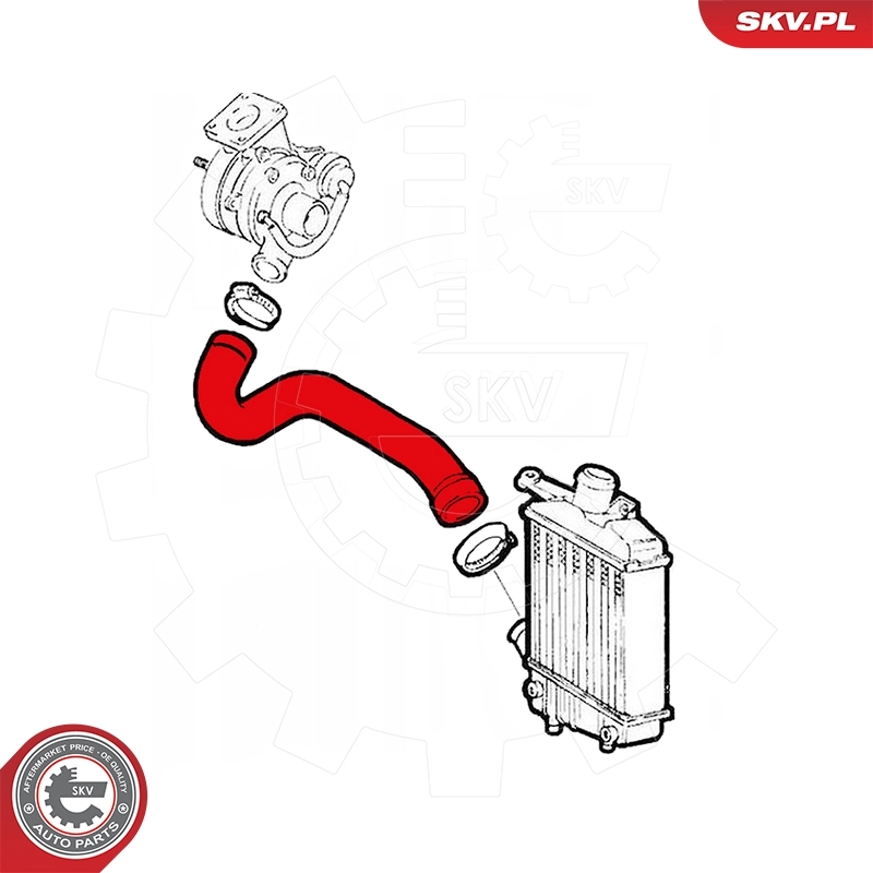 Charge Air Hose 24SKV533