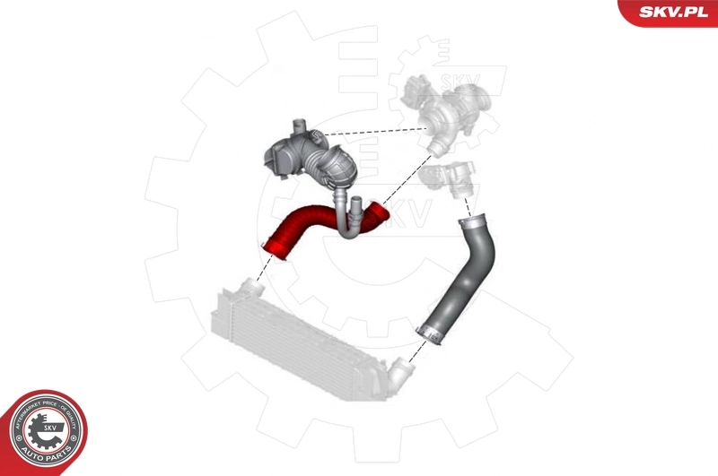 Charge Air Hose 24SKV886