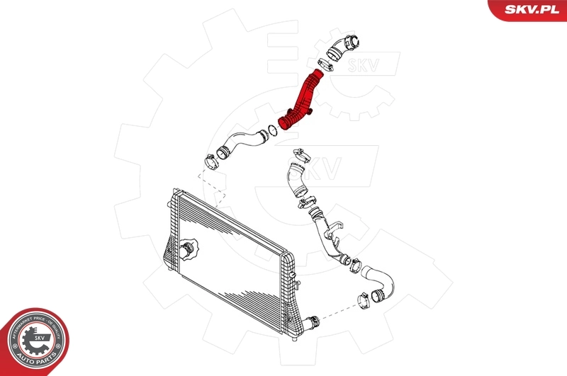 Charge Air Hose 24SKV060