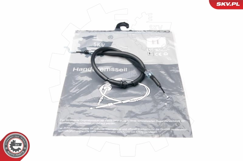 Cable Pull, parking brake 25SKV536