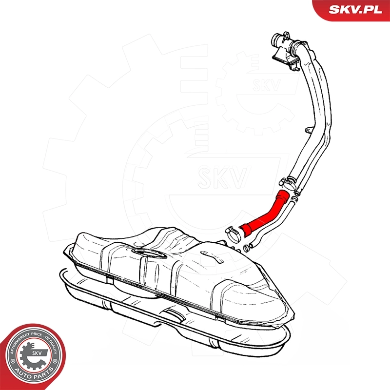 ESEN SKV 96SKV081 Fuel Line