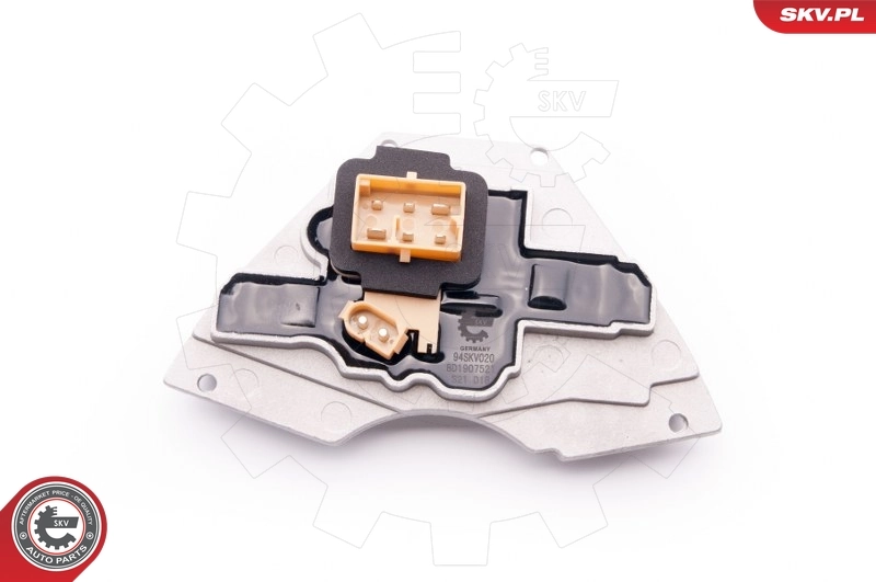 Resistor, interior blower 94SKV020