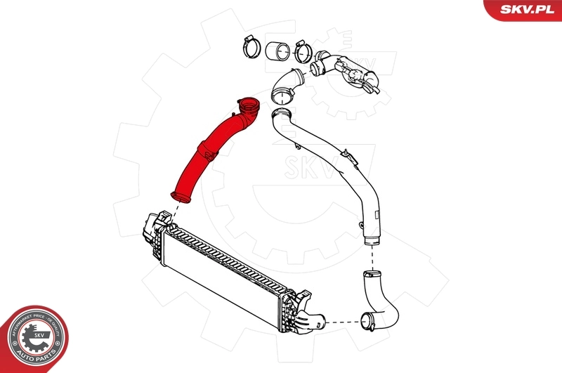 Charge Air Hose 24SKV209