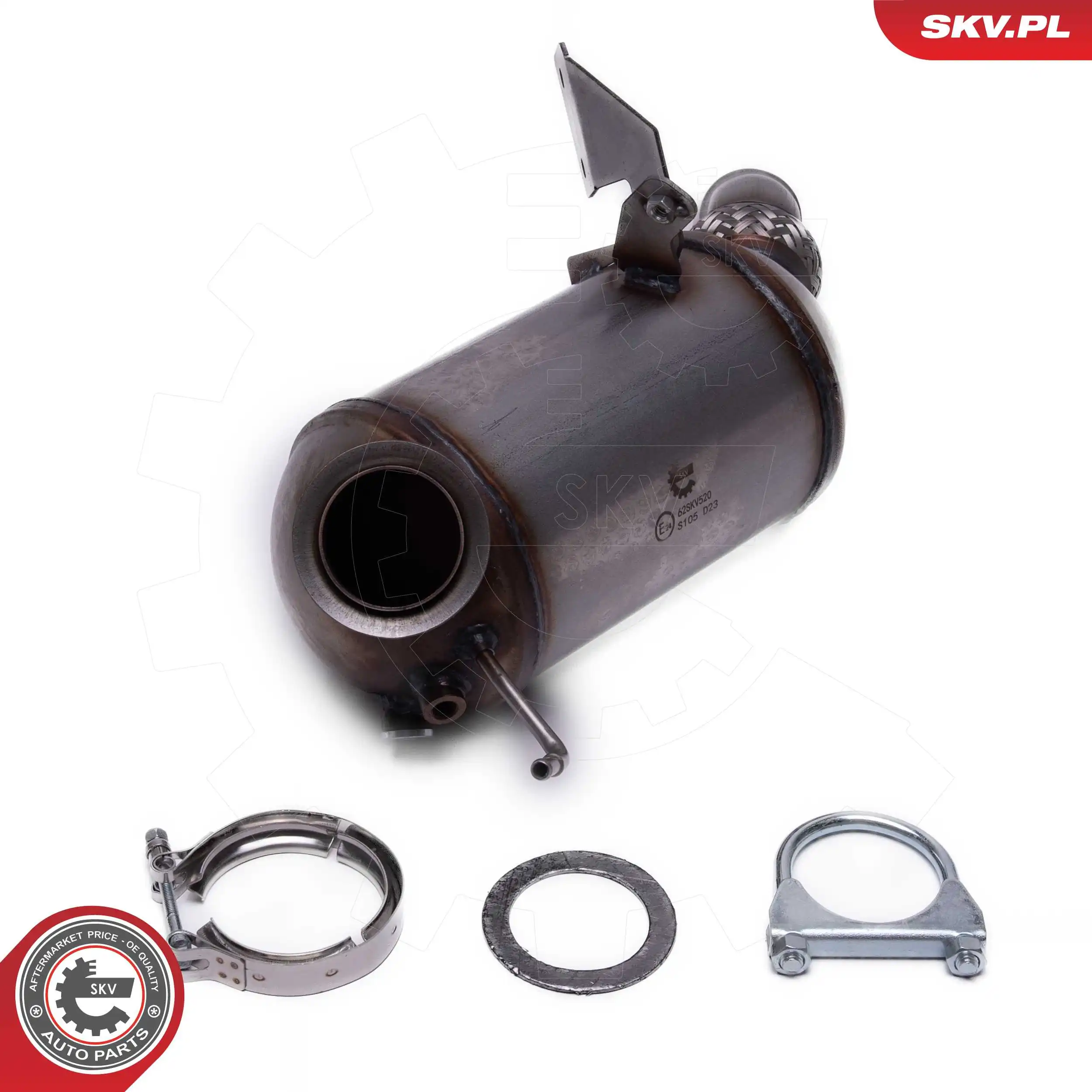 Soot/Particulate Filter, exhaust system 62SKV520