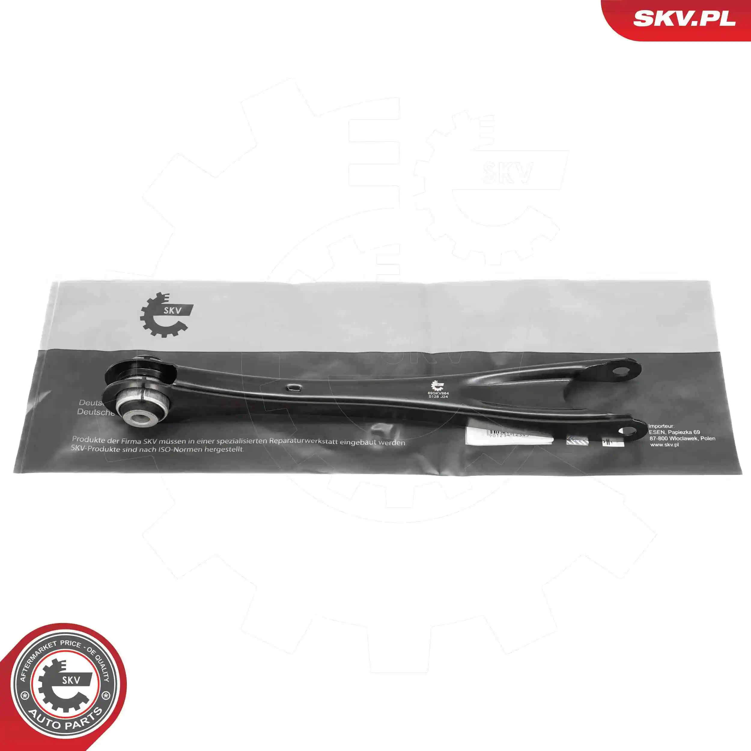Control/Trailing Arm, wheel suspension 69SKV864