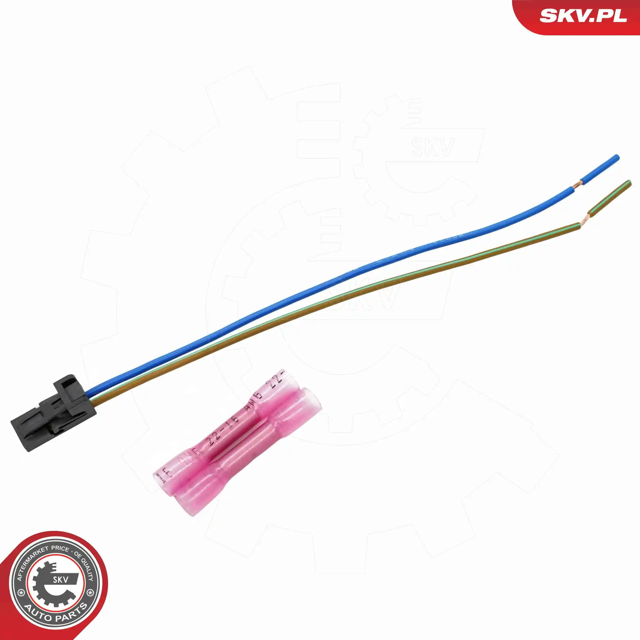ESEN SKV 53SKV214 Cable Repair Set, licence plate light