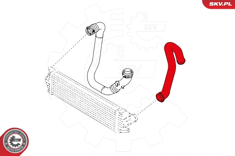 Charge Air Hose 24SKV987