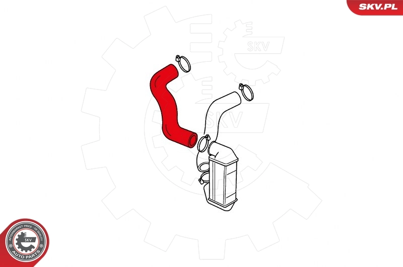 ESEN SKV 24SKV824 Charge Air Hose